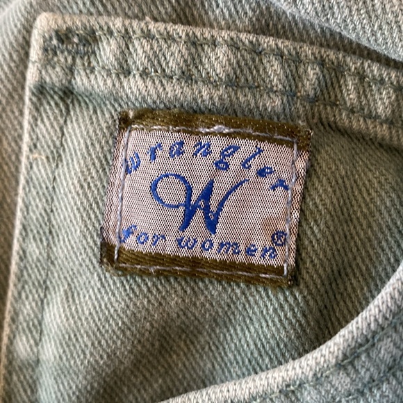 Wrangler Jeans Pale Green 6x30 - Picture 3 of 4